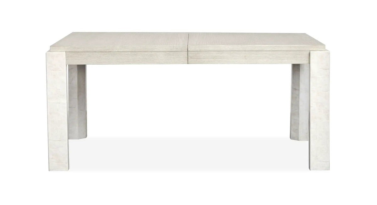 Lorelei Extendable Rectangular Dining Table Dining Tables with Extension | 44 x 68 x 29.75 in | Fabric & Mdf | Misty Cloud