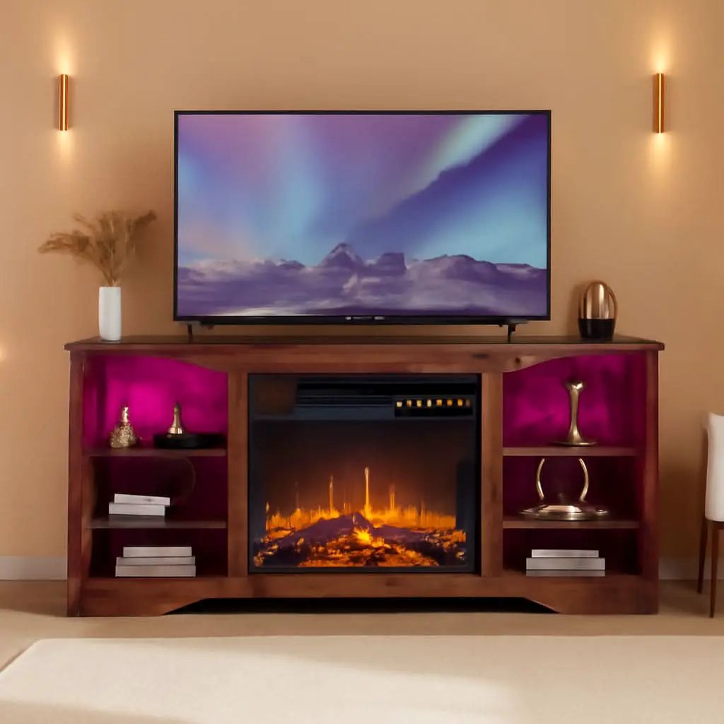 Fireplace TV Stand 18 Electric Fireplace for 65 Inch TVs from PriceLows™
