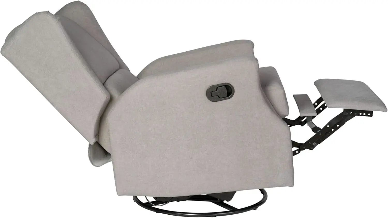 Omma Swivel Glider Rocking Recliner 360 Degree Swivel Light Gray from PriceLows™