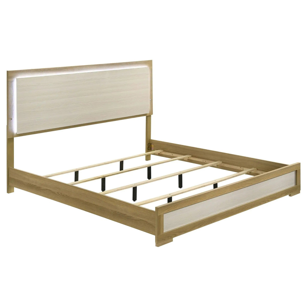 Hyland 5-piece Eastern King Bedroom Set | 5-Piece Set | Engineered Wood & Veneer | Natural