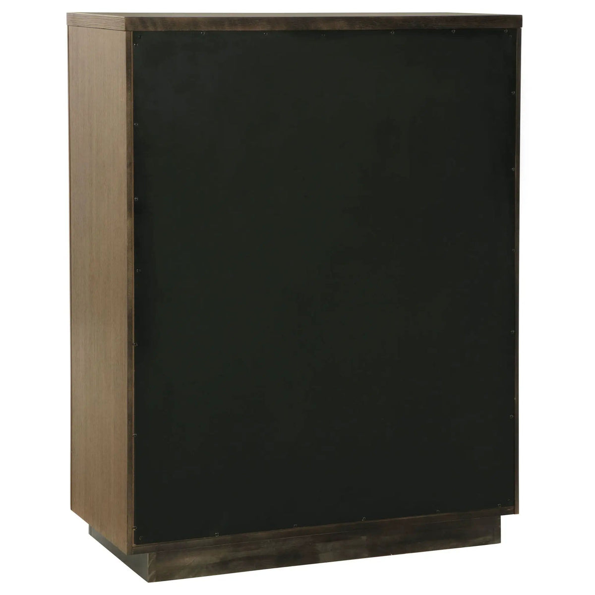 Terrace 5-drawer Chest of Drawers Ash | 40.25 x 19 x 52.25 in | Metal | Brown