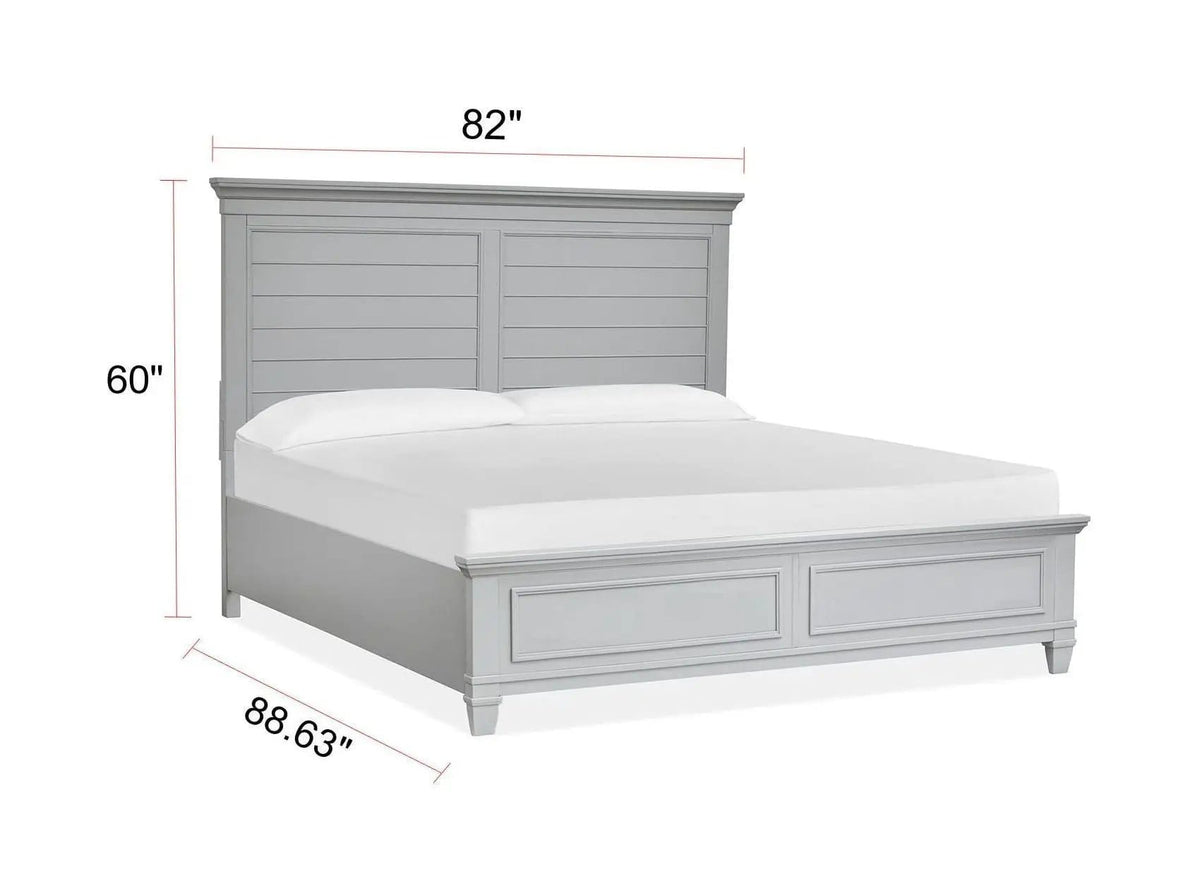 Charleston Complete Panel Bed | 6 Pieces | Bedroom Furniture | Bedroom