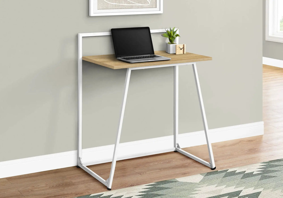 Small Computer Desk | 29.5 Inch Width | Functional Workspace | Easy-Clean Top