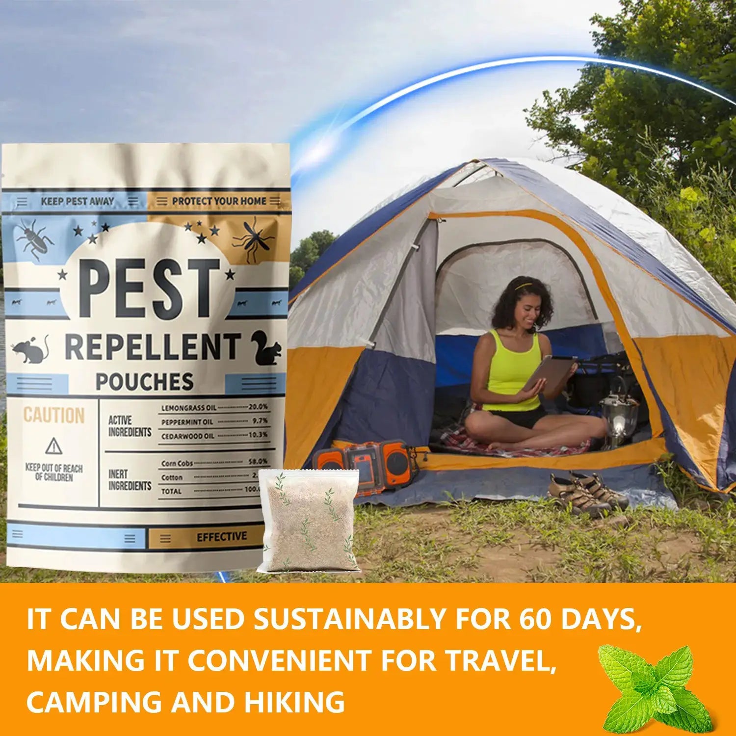 Pest Control Pouches, Mice Repellent Indoor, Rodent Repellent, Mouse Repellent, Mouse Deterrents, Rat Repellent for House,Roach,Spider,Roach,Ant,Mosquito,Silverfish and Lizard Repellent- 10P from PriceLows™