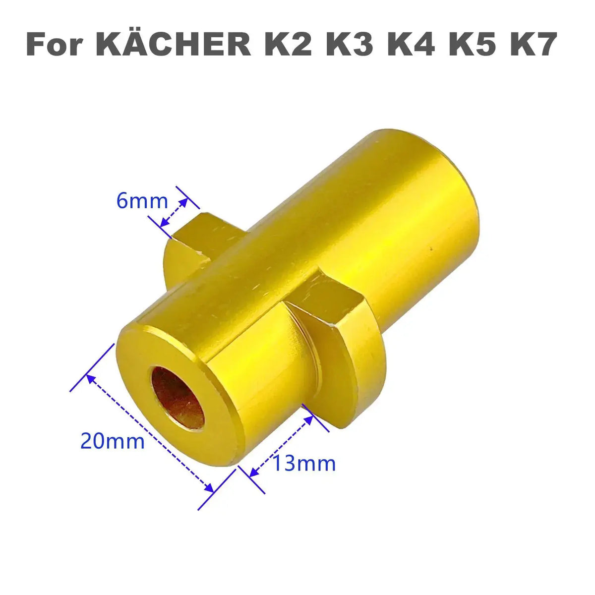High Pressure Drain Hose | Copper Nozzle | Fits Karcher K2 K7 | 10 15 20 Meters