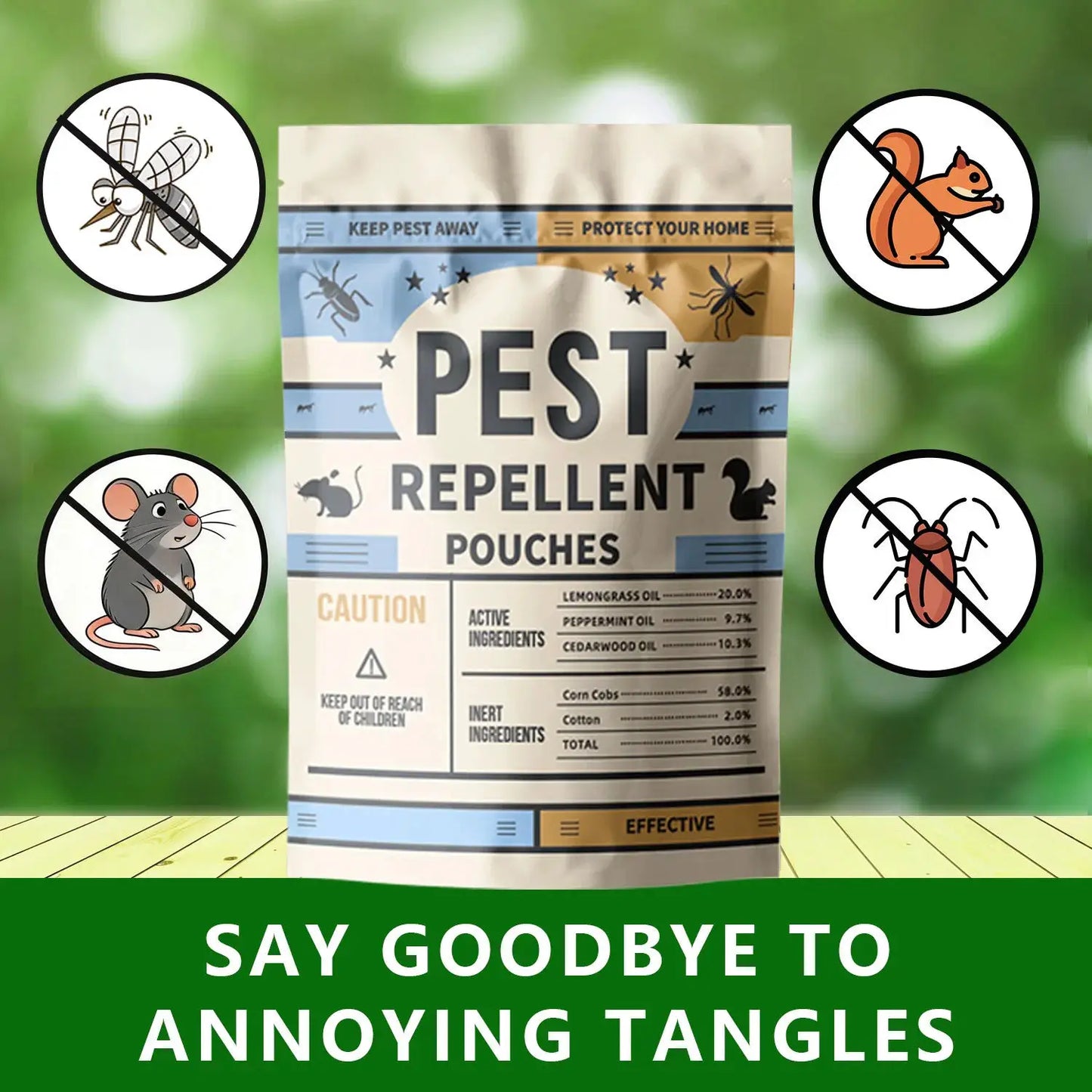 Pest Control Pouches, Mice Repellent Indoor, Rodent Repellent, Mouse Repellent, Mouse Deterrents, Rat Repellent for House,Roach,Spider,Roach,Ant,Mosquito,Silverfish and Lizard Repellent- 10P from PriceLows™