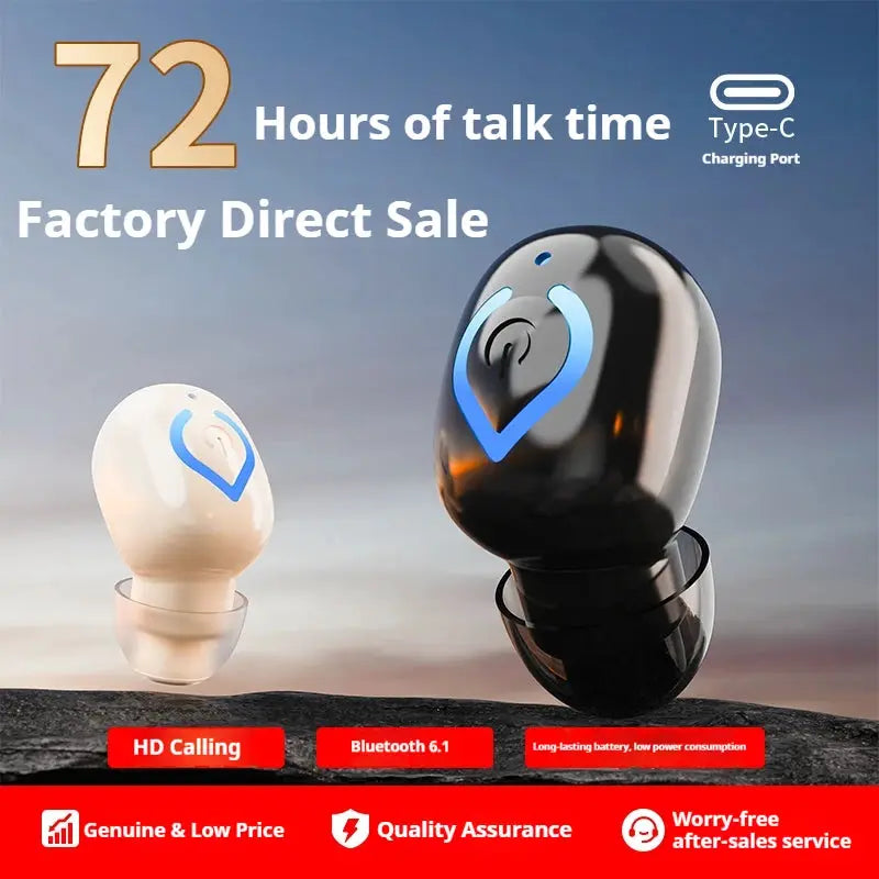 Mini Bluetooth Headset | Wireless Single Earphone | For Cellphones And Computers