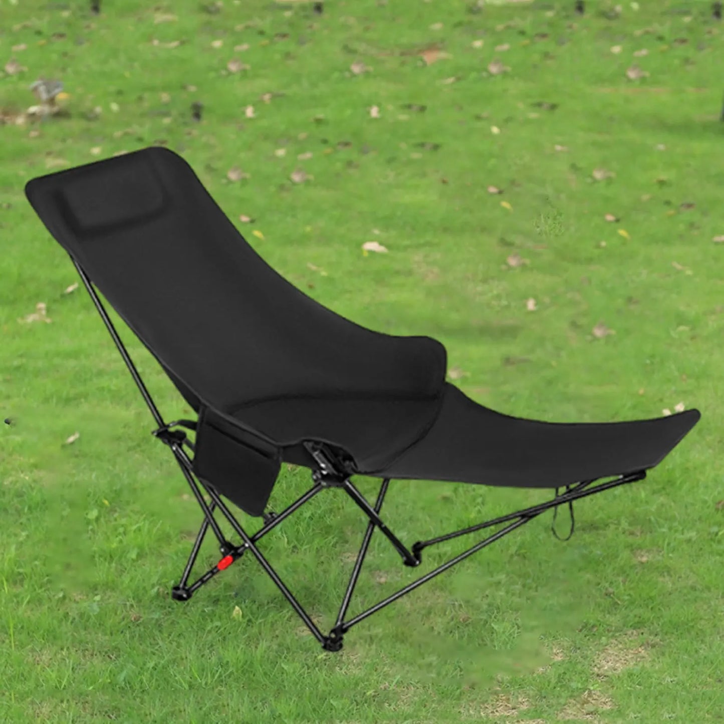 Camping Folding Chair | 4 Gear Adjustable | Foot Support | One Size