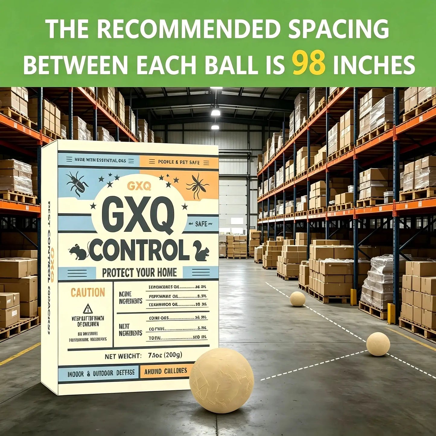 Pest Control Ball Repellent, Rodent Repellent, Mouse Repellents, Peppermint Oil to Repel Mice and Rats, Rat Deterrent, Repel Mosquito, Roach, Ant, Rodent, Spider, Moths & Other Pest Repellent-10Balls from PriceLows™