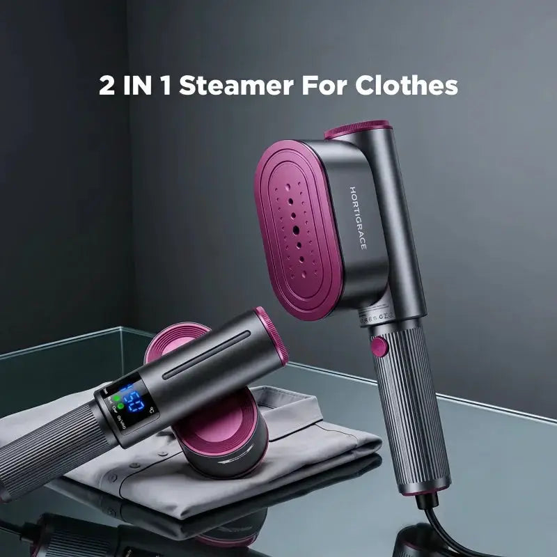Handheld Garment Steamer | 1200W Fast Heating | Portable Mini Travel Iron
