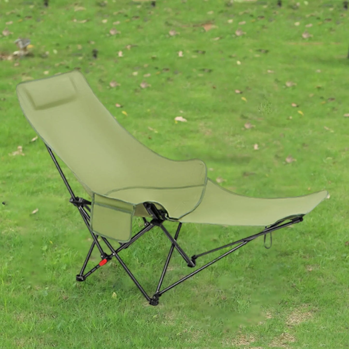 Camping Folding Chair | 4 Gear Adjustable | Foot Support | One Size