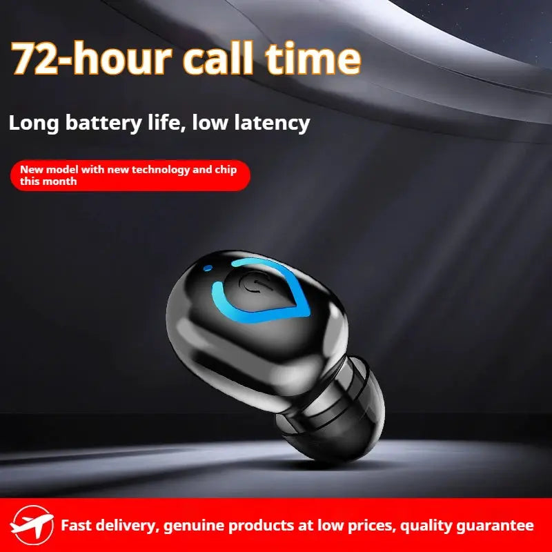 Mini Bluetooth Headset | Wireless Single Earphone | For Cellphones And Computers