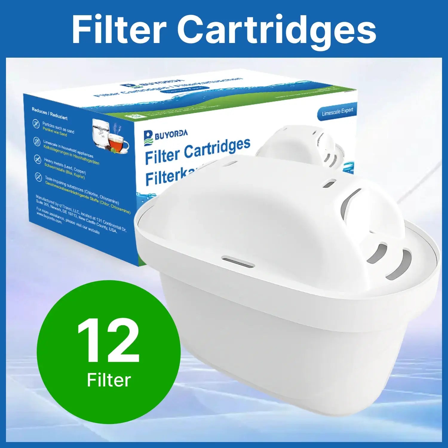 For Brita Maxtra+ Pitcher Replacement Water Filter Cartridge Reduces Chlorine Limescale Arsenic Improves PH 12 Count Compatible from PriceLows™