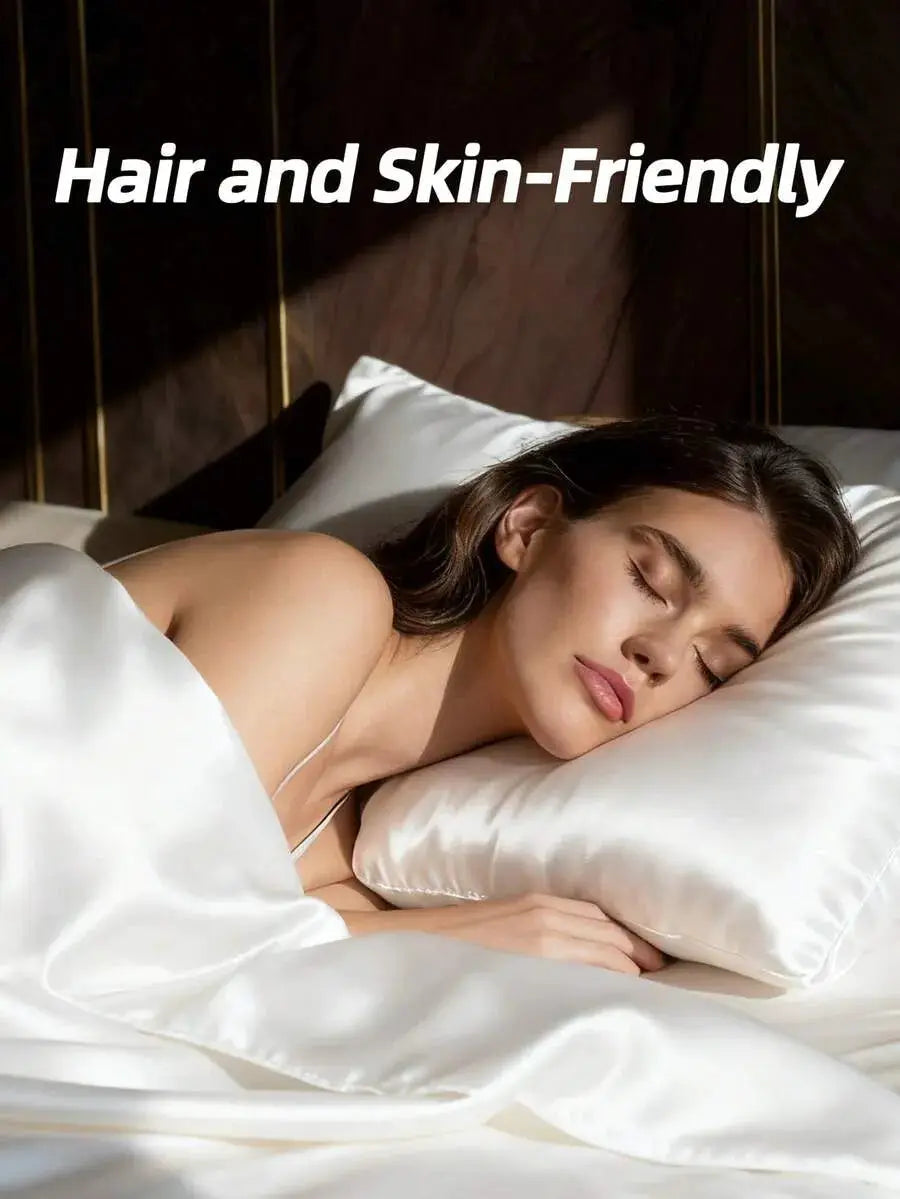 Microfiber Satin Sheets | 80 Thread Count | Silky Soft Feel | Three Piece Set