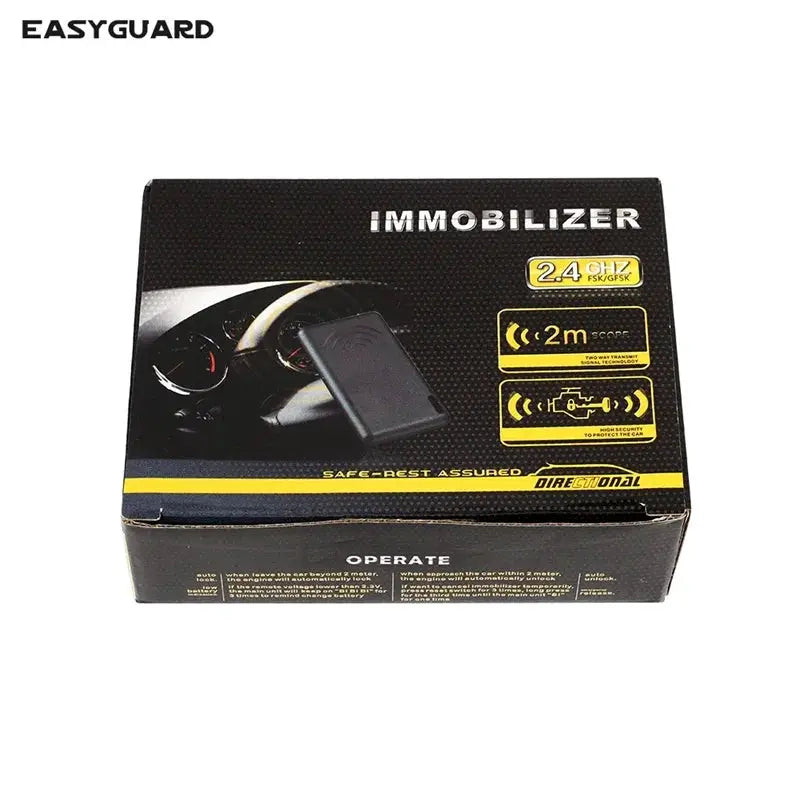 EASYGUARD RFID Car Wireless Immobilizer Security System with Engine Automatic Lock or Unlock Motorcycle Immobilizer System from PriceLows™