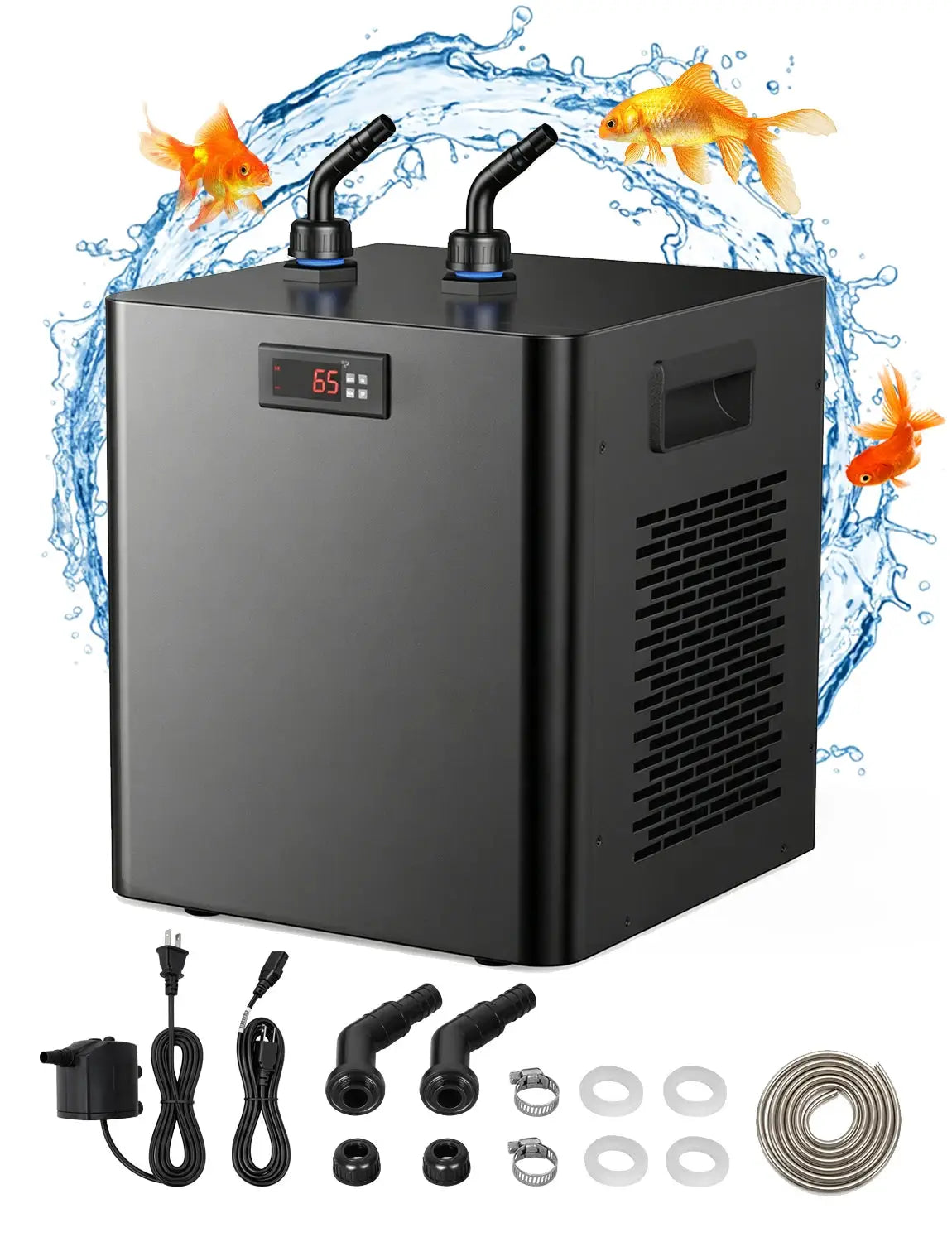 Aquarium Water Chiller | 132 Gallon | 1/2 Horsepower | US Plug