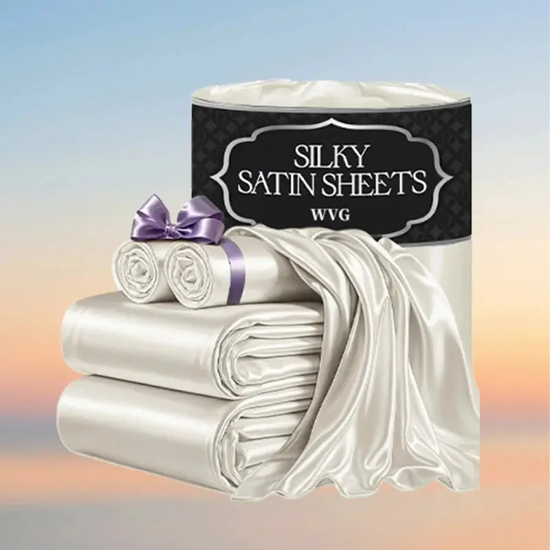 Microfiber Fitted Sheet Set | Satin Finish | 3 Piece Set