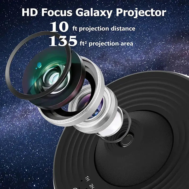 Night Light Galaxy Projector Starry Sky Projector 360° Rotate Planetarium Lamp For Kids Bedroom Valentines Day Gift Wedding Deco from PriceLows™