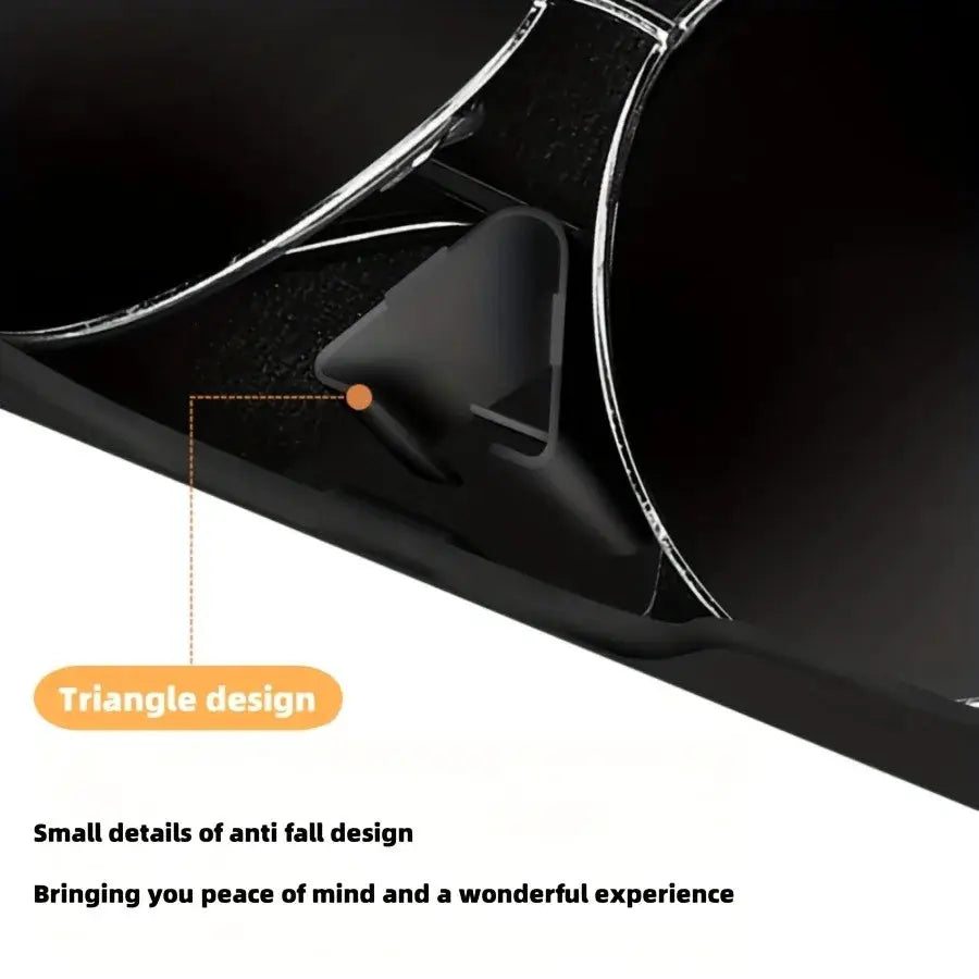 Lcars Push-Type Car Glasses Case, Sun Visor Glasses Holder, Built-In Soft Cloth Anti-Scratch and Shock-Proof Glasses Storage Box from PriceLows™