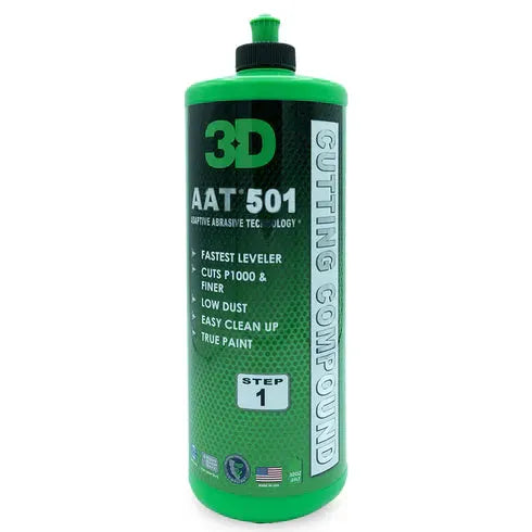 3D 501 AAT RUBBING COMPOUND QUART from PriceLows™