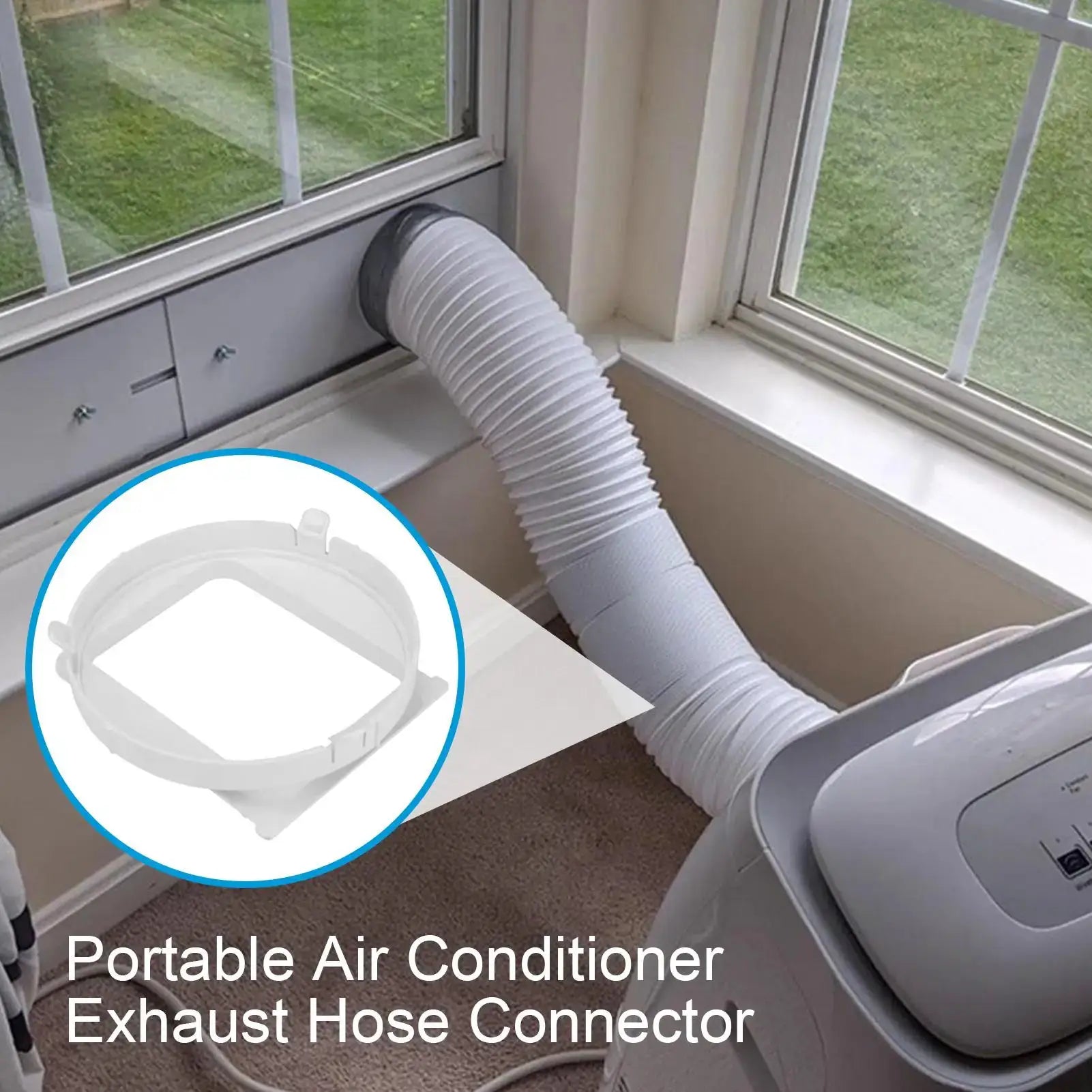 AC Exhaust Hose Adapter | Square Vent | PriceLows™