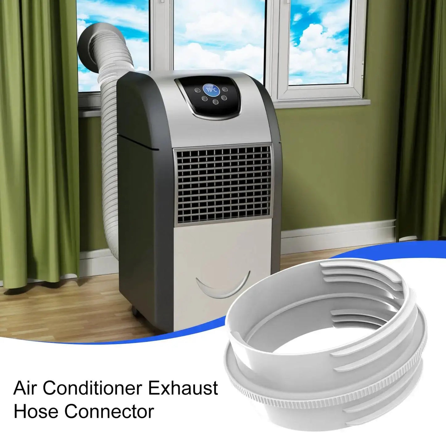 AC Exhaust Hose Connector | Insulated | PriceLows™