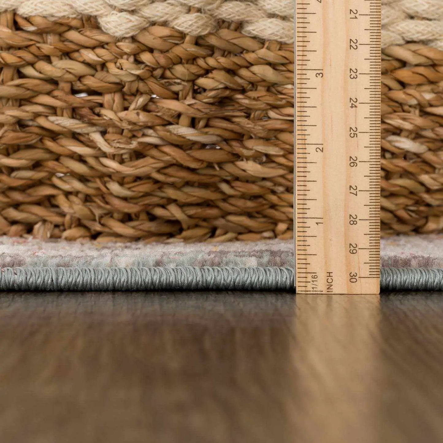 Peeta Brown Medallion Area Rug from PriceLows™