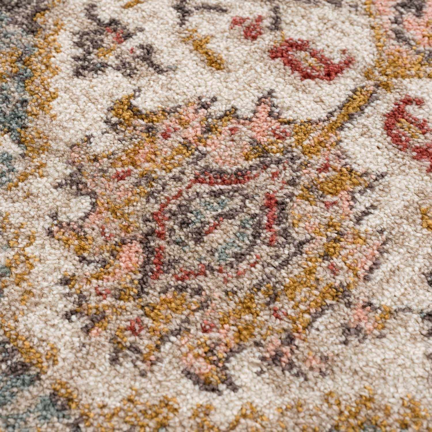 Peeta Brown Medallion Area Rug from PriceLows™