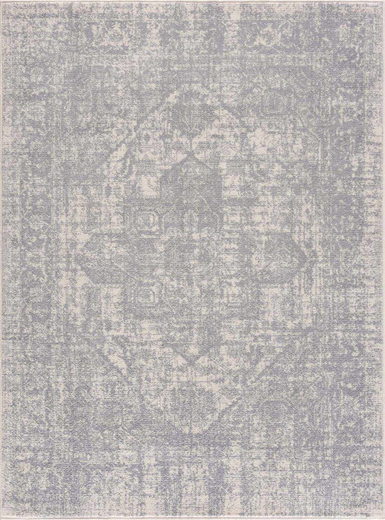 Peeta Gray Medallion Area Rug from PriceLows™