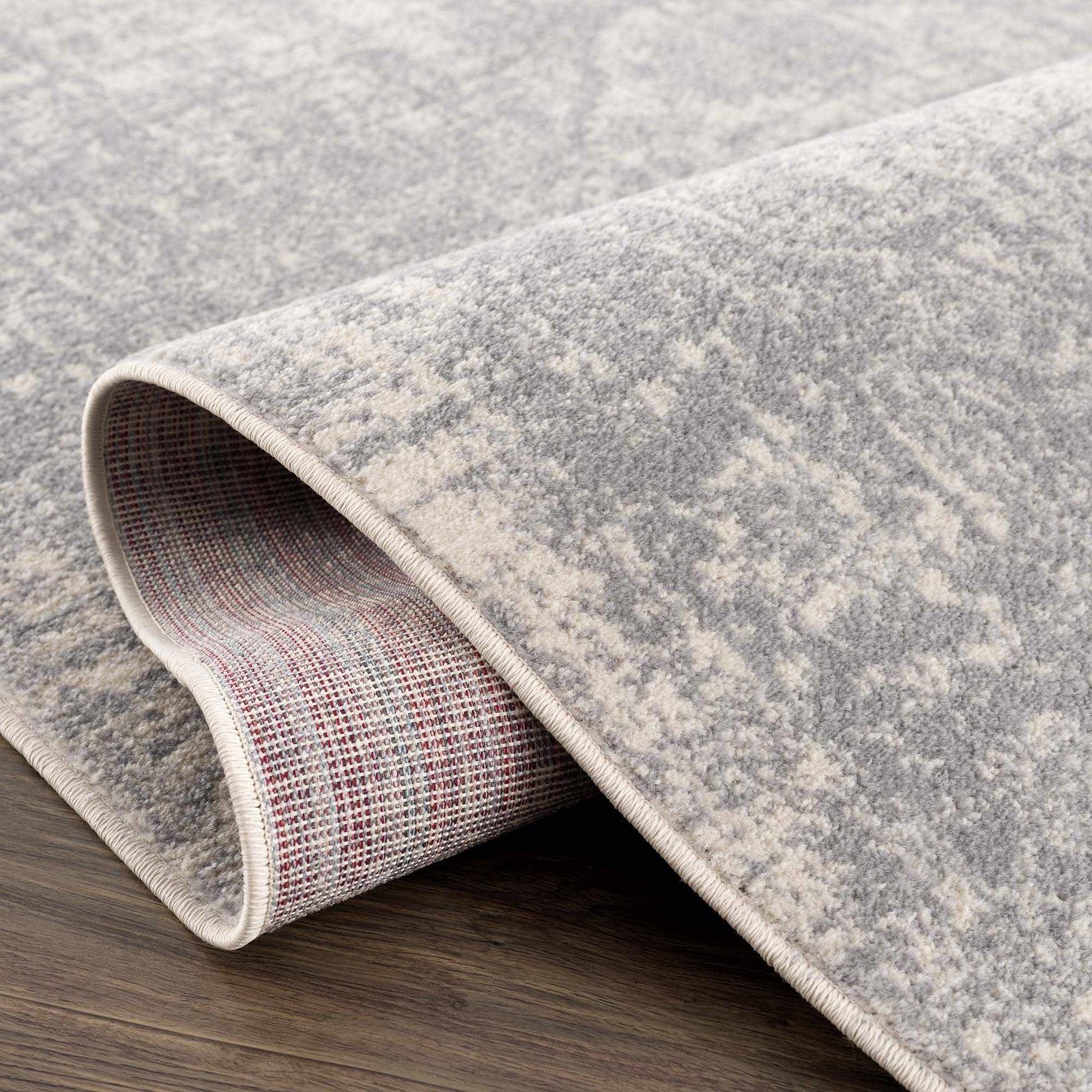 Peeta Gray Medallion Area Rug from PriceLows™