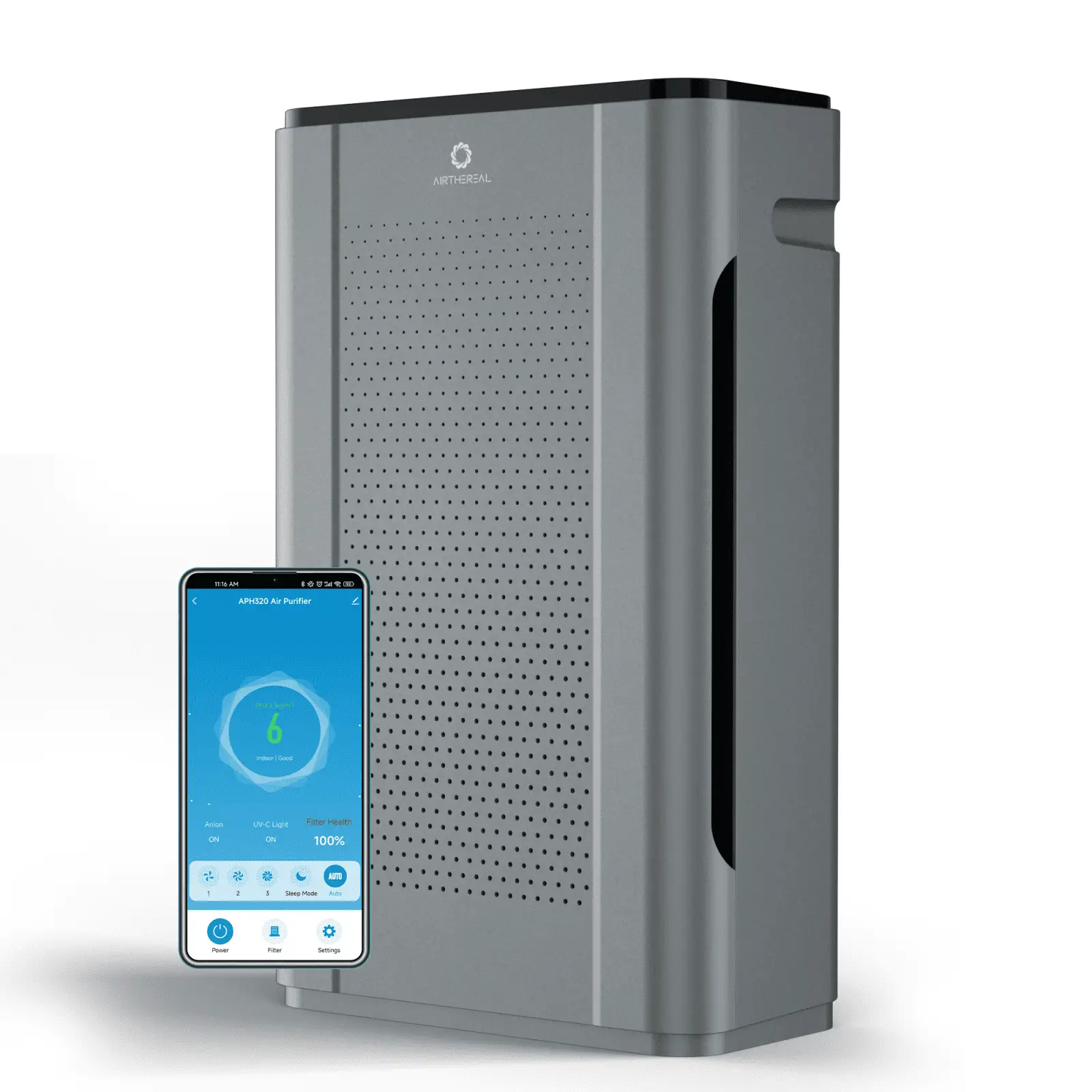 Pure Morning APH320 Smart WiFi Air Purifier from PriceLows™