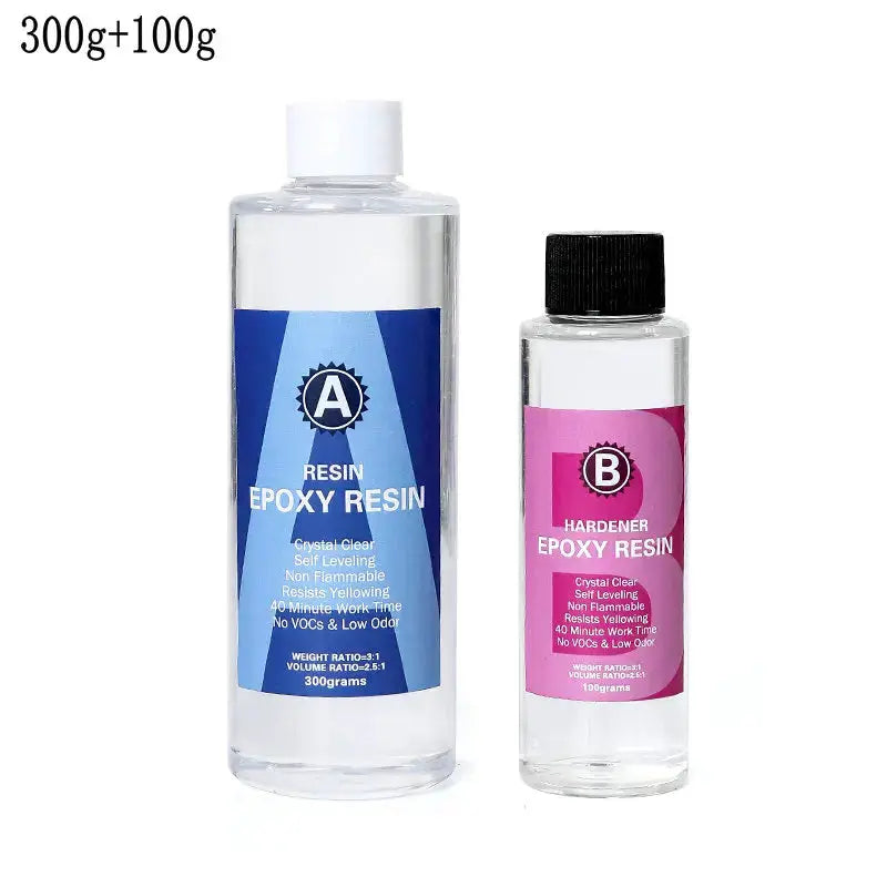 Epoxy Resin Kit | Crystal Clear 3:1 | Self Leveling | Jewelry DIY Art