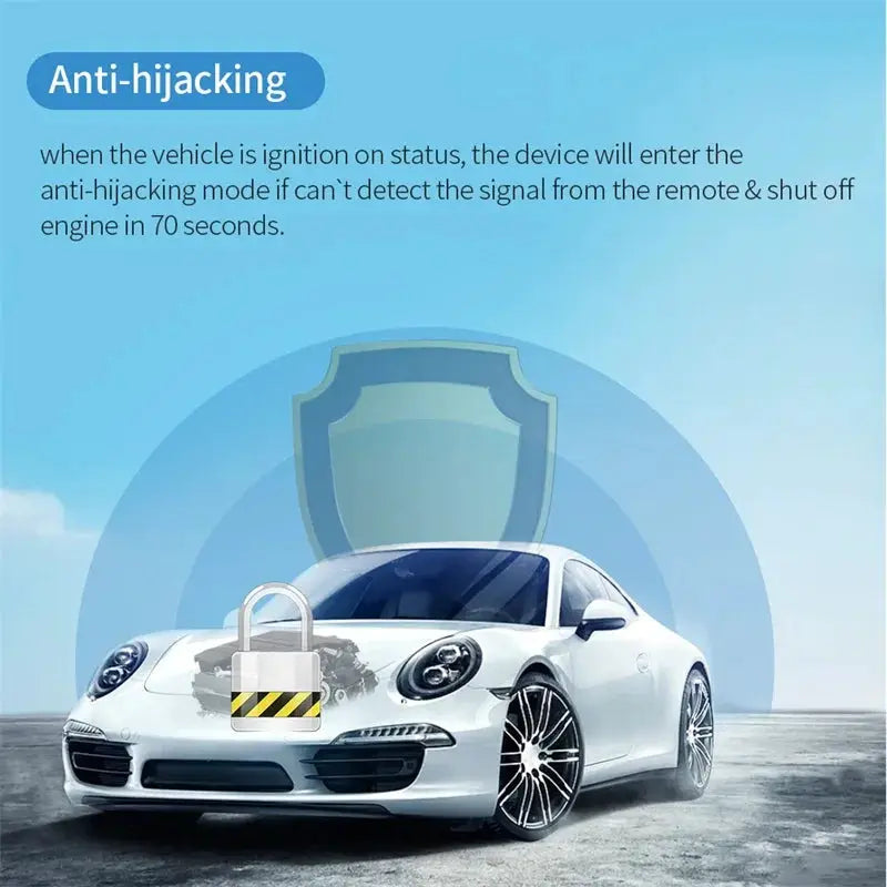 EASYGUARD RFID Car Wireless Immobilizer Security System with Engine Automatic Lock or Unlock Motorcycle Immobilizer System from PriceLows™