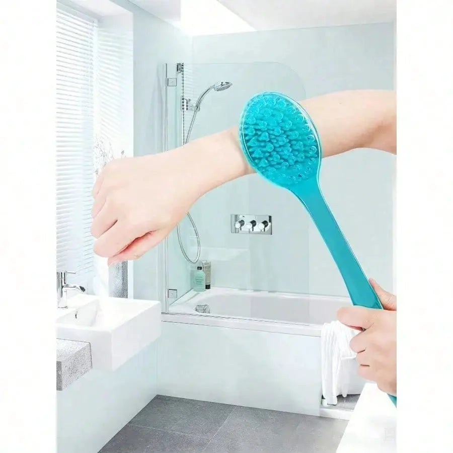 Bath Brush | Exfoliating Back Scrubber | Extended Handle