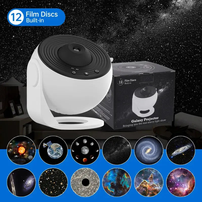 Night Light Galaxy Projector Starry Sky Projector 360° Rotate Planetarium Lamp For Kids Bedroom Valentines Day Gift Wedding Deco from PriceLows™