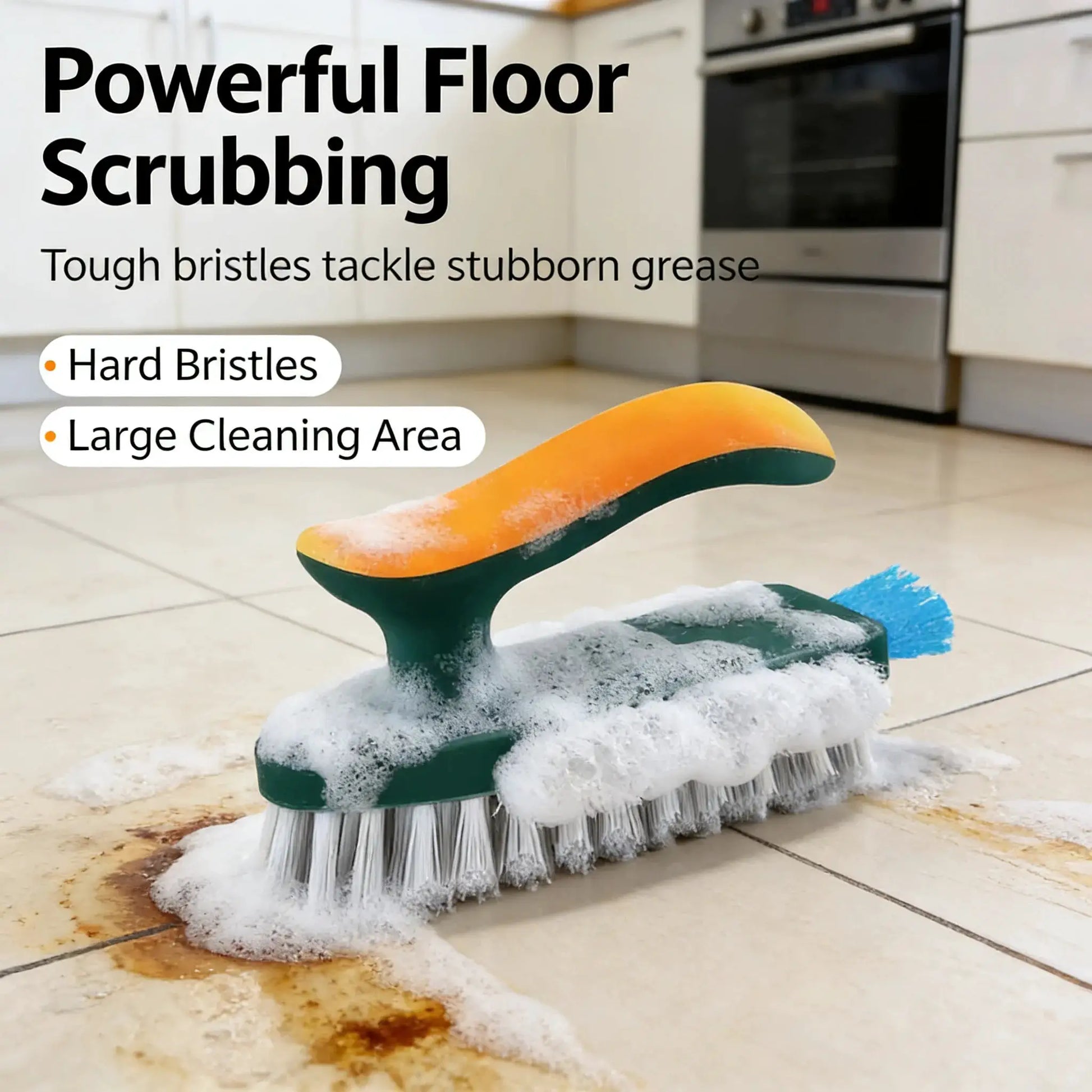 3-In-1 Multi-Function Cleaning Brush Hard Bristle Scrub Brush With Gap Brush T-Handle Grout Cleaner For Bathroom Kitchen Window from PriceLows™