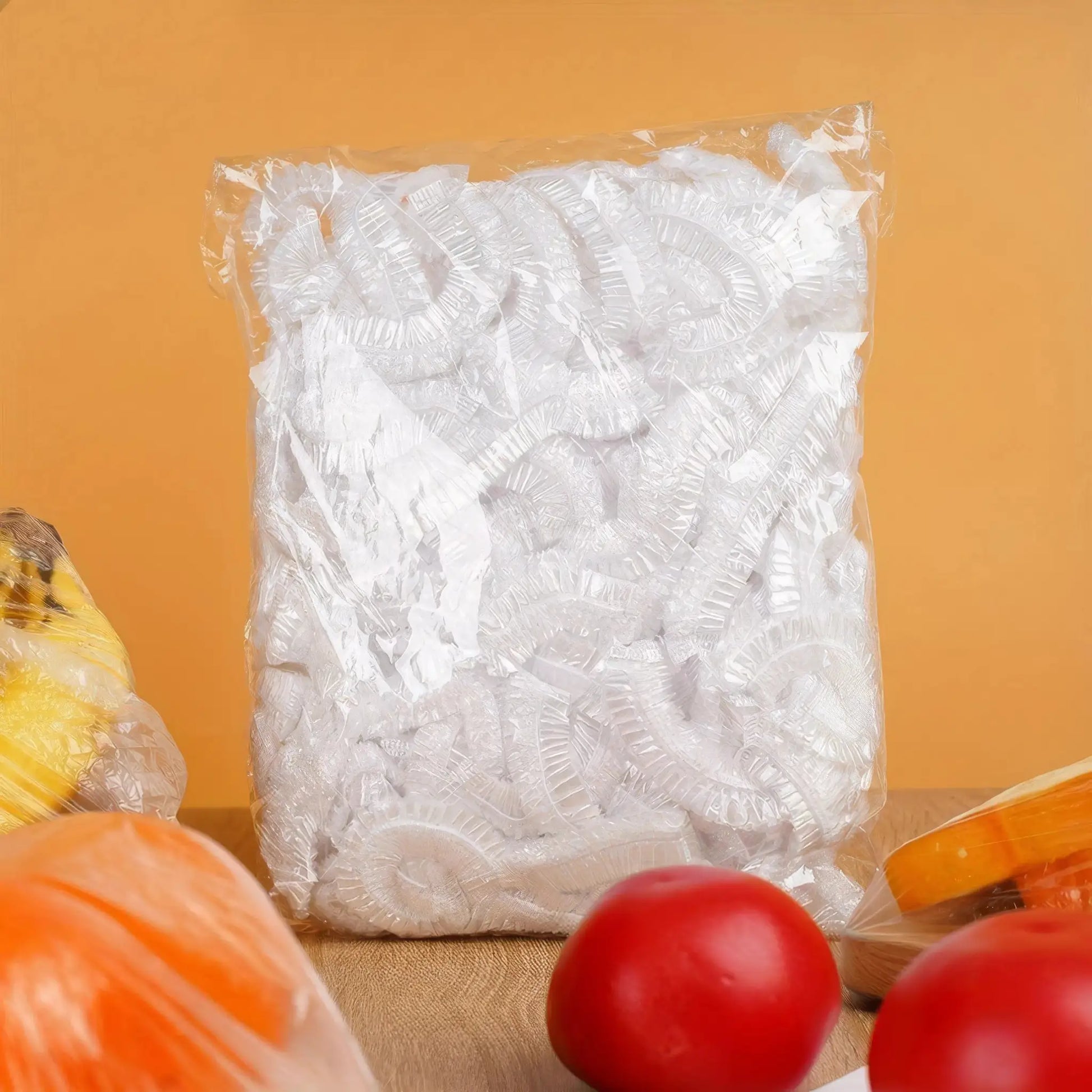 100pcs a large pack of reliable plastic storage bags. conveniently holds snacks, quick meals, and leftovers with ease. from PriceLows™