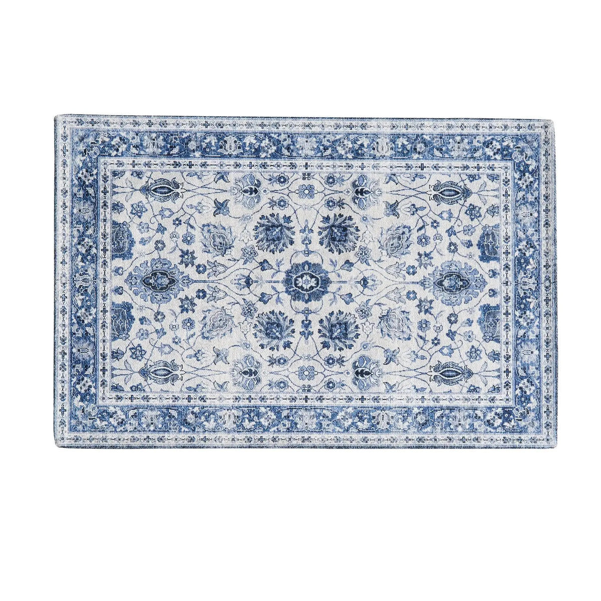 Floral Machine Washable Accent Rug 2' x 3' - Matra Collection from PriceLows™