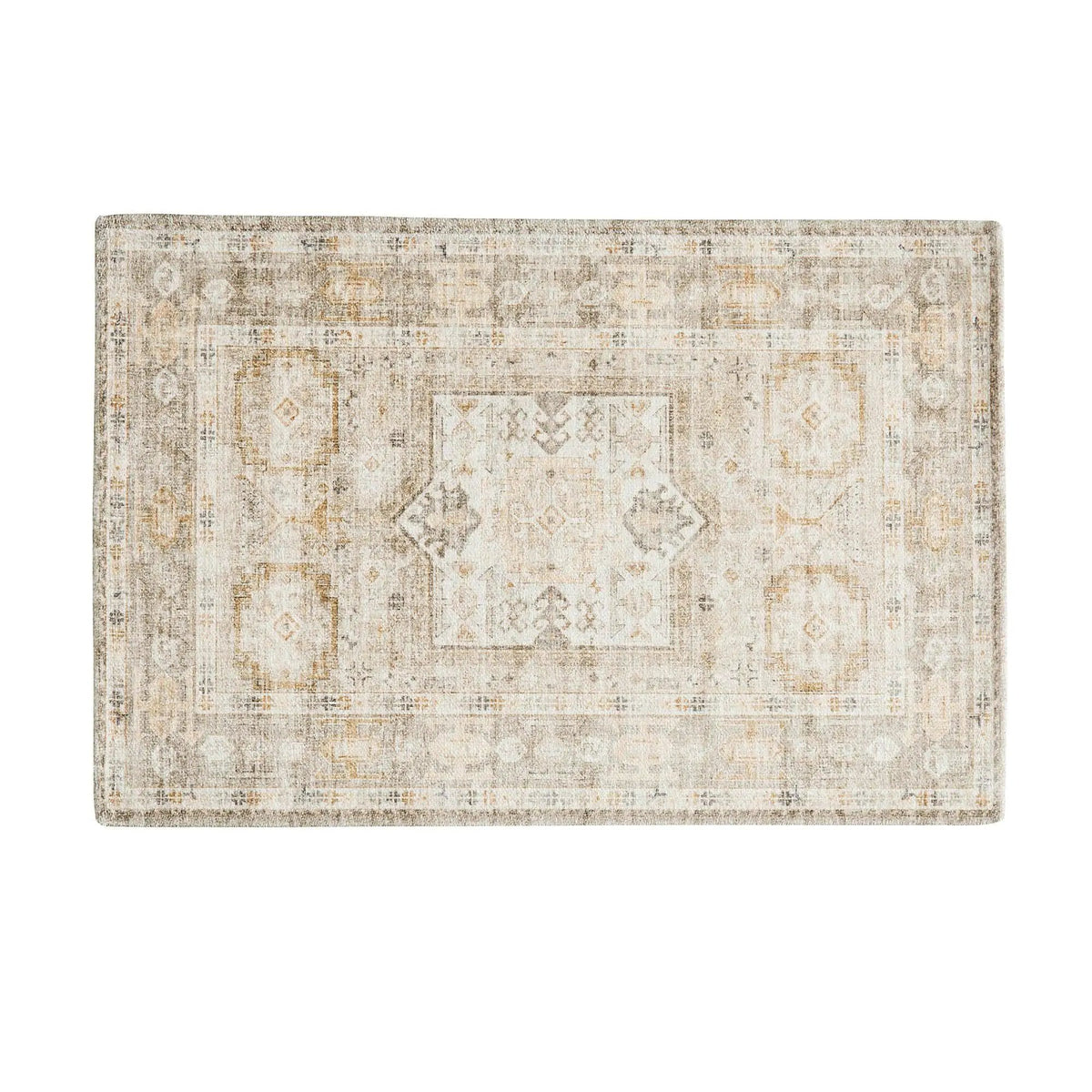 Medallion Machine Washable Accent Rug 2' x 3' - Nava Collection from PriceLows™