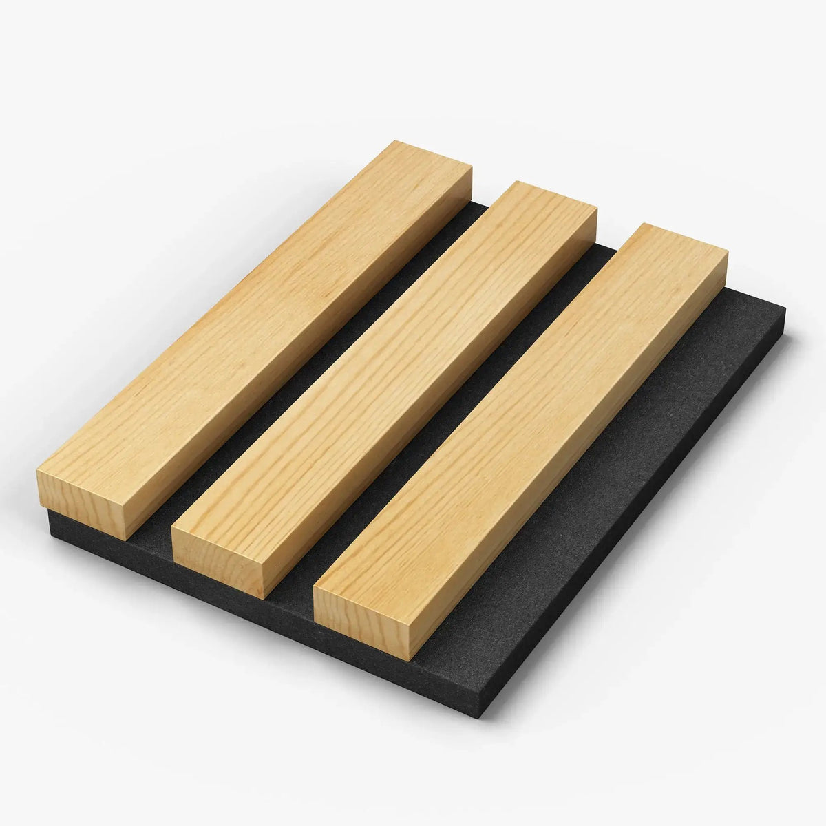 Acoustic Slat Wood Panels | 5 Pack Sample | Assorted Colors