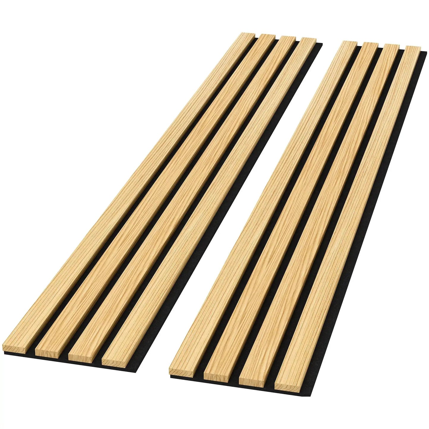 Solid Wood Acoustic Slat Wall Panels (Broad Strip) from PriceLows™
