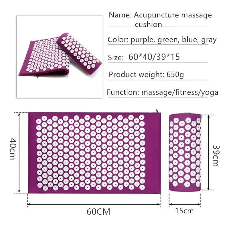 Acupressure Mat | Textured Spike Surface | PriceLows™