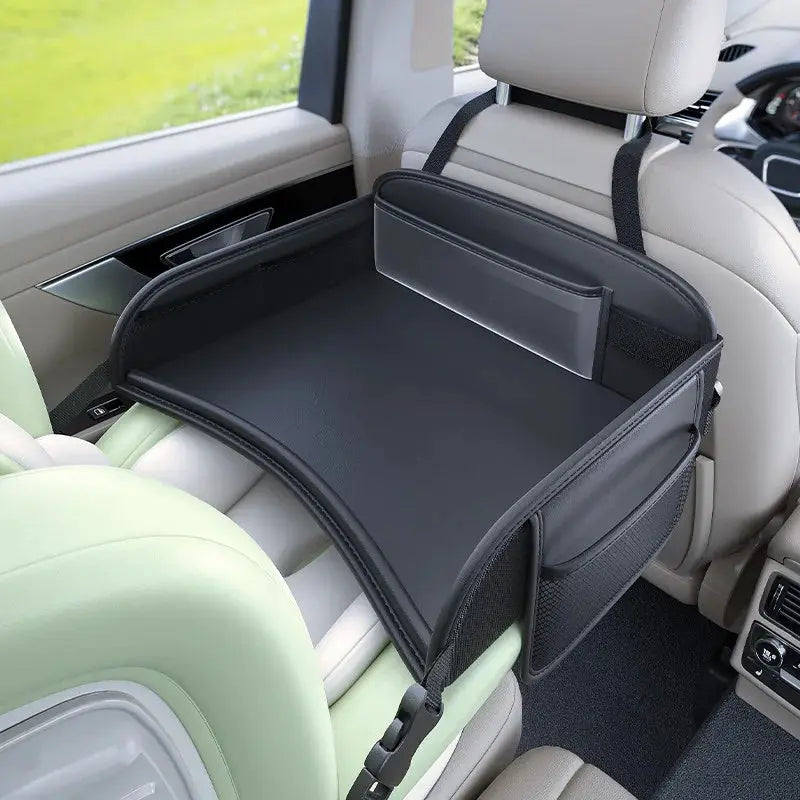SEAMETAL Kids Travel Seat Tray For Car Children's Toy Storage Dining Table Large Tabletop With Multiple Storage Pocket Organizer from PriceLows™