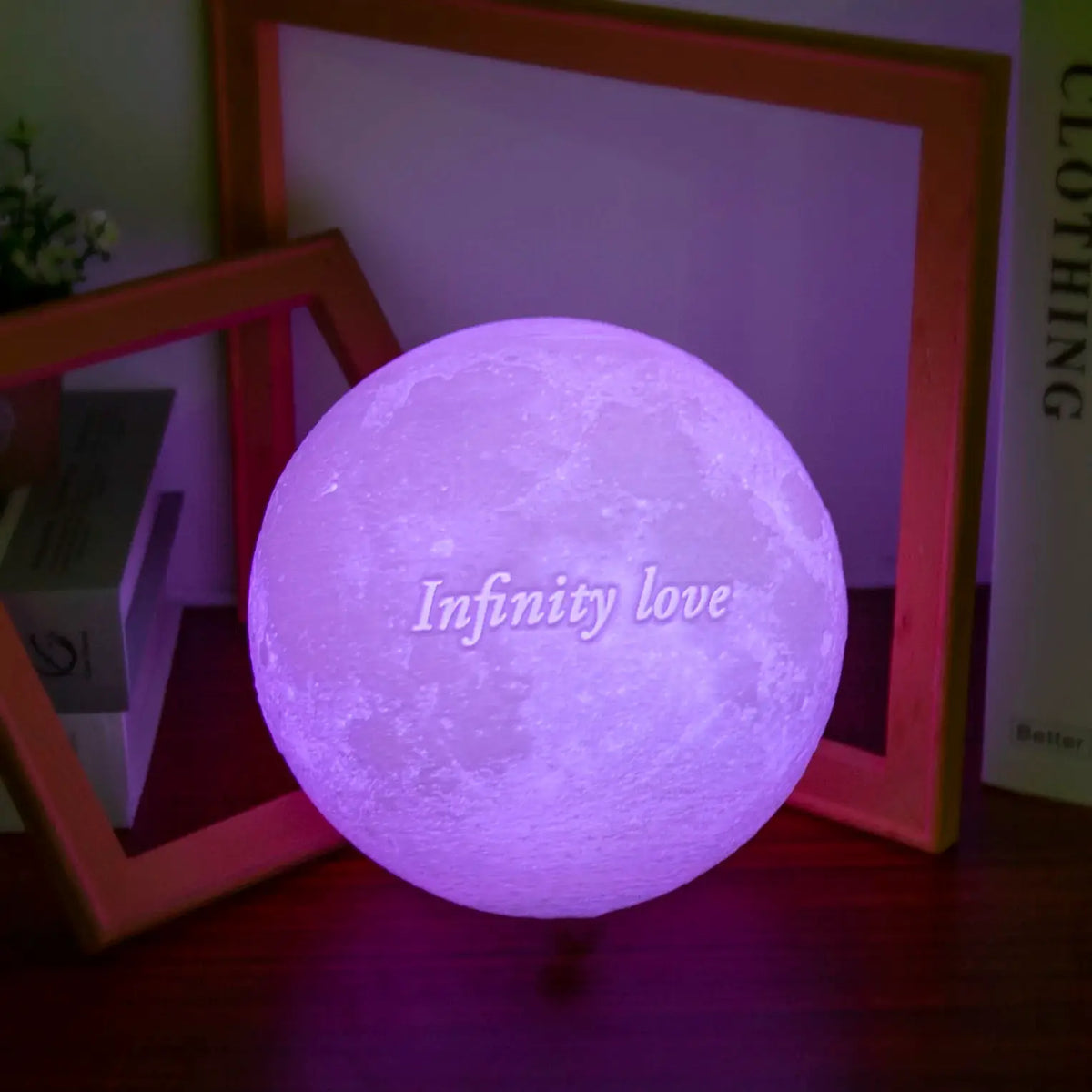Moon Lamp Night Light | PLA Body | USB Rechargeable Night Light