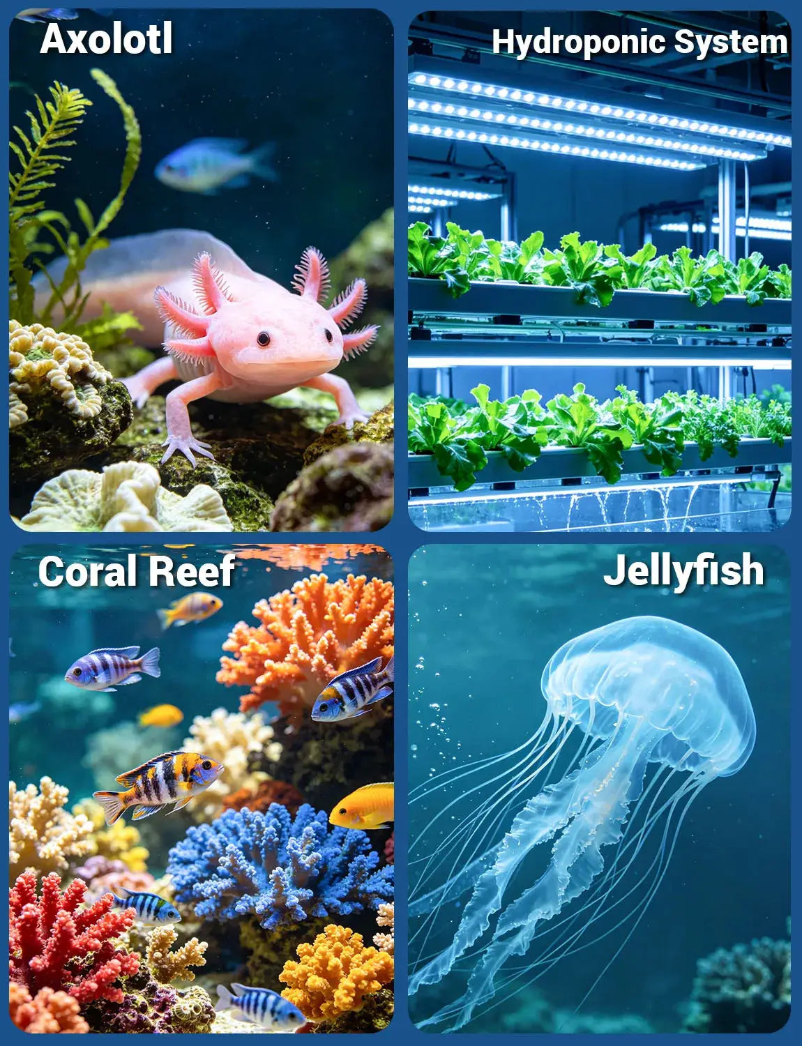 Aquarium Water Chiller | 132 Gallon | 1/2 Horsepower | US Plug