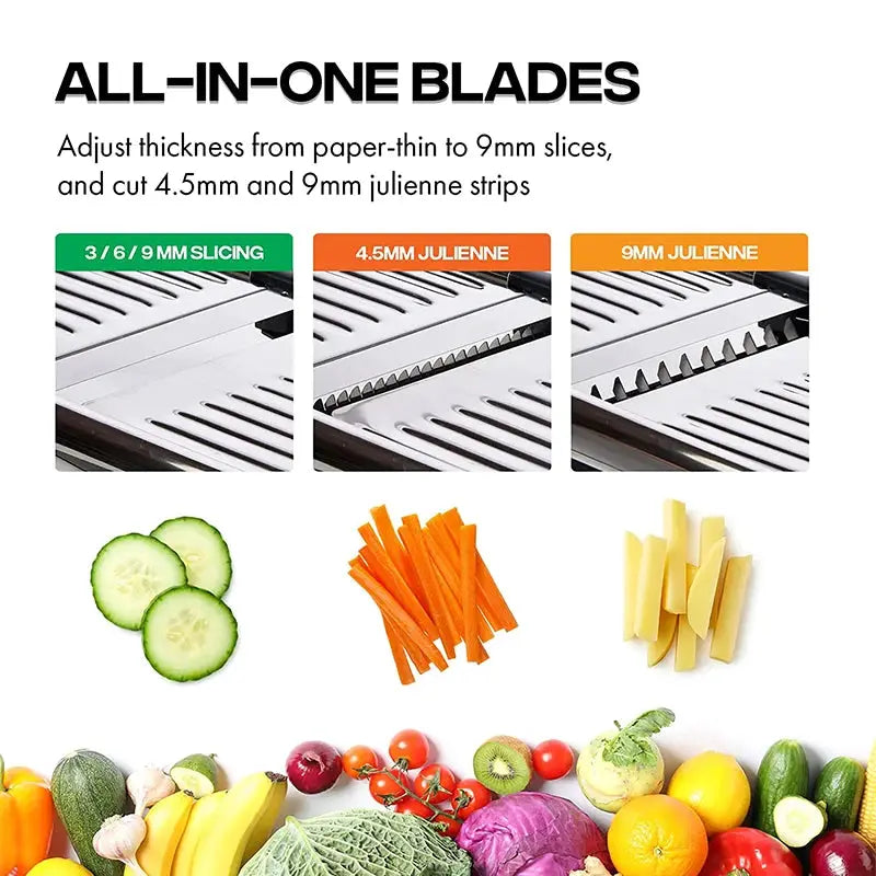Adjustable Mandoline | Stainless Steel | PriceLows™