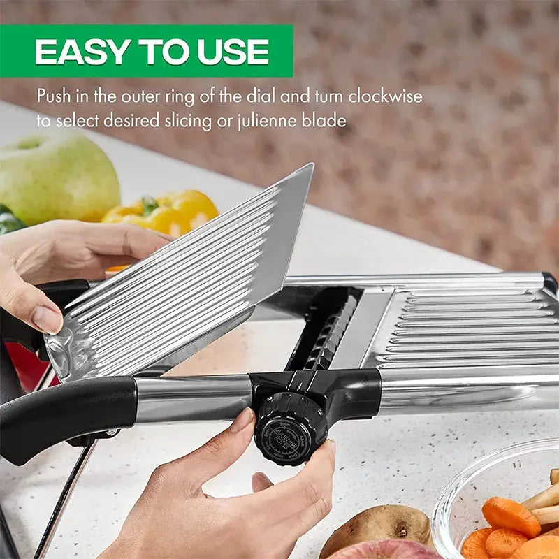 Adjustable Mandoline | Stainless Steel | PriceLows™