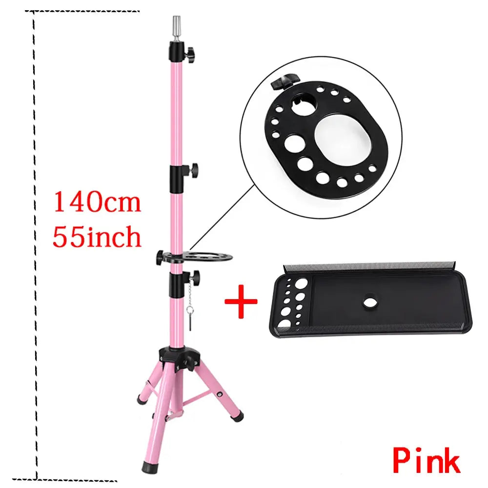 Adjustable Tripod Wig Stand | 55 Inch | PriceLows™