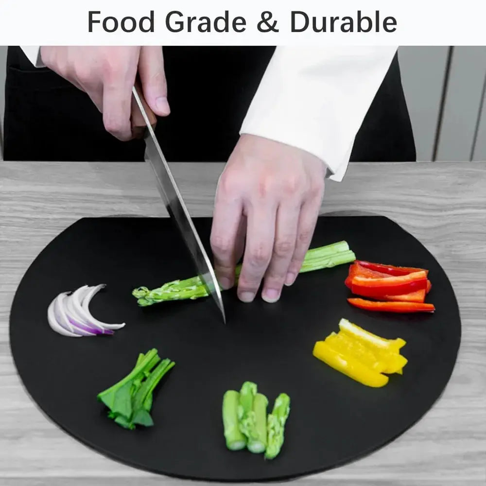 Kitchen Cutting Board | Anti Slip TPU | Flexible Design | Semi Circular
