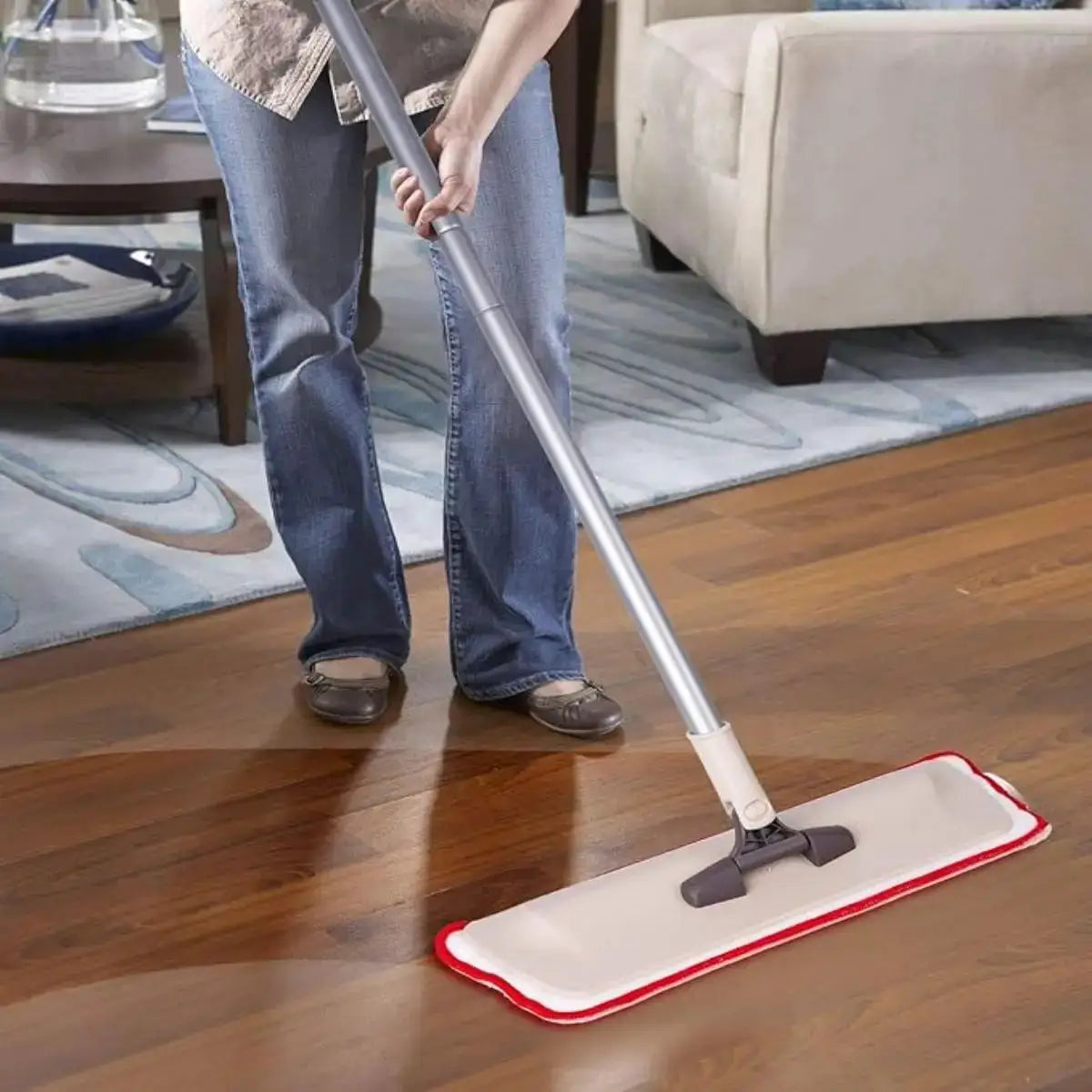 7 Packs Microfiber Mop Pads Spray Mop Refill Replacement Heads Wet/Dry Floor Cleaning Refill Swiffer PowerMop Pads from PriceLows™